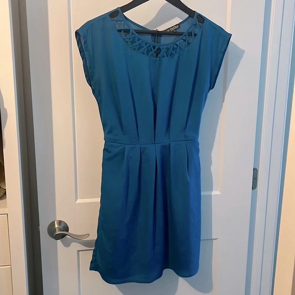 Small, blue, Be Bop dress - Picture 1 of 4